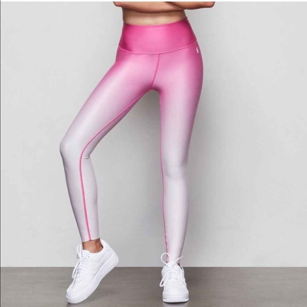 Good American Pink Ombré leggings size Medium 2 - Picture 5 of 11